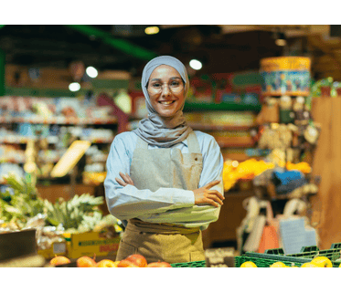 Women at Supermarket