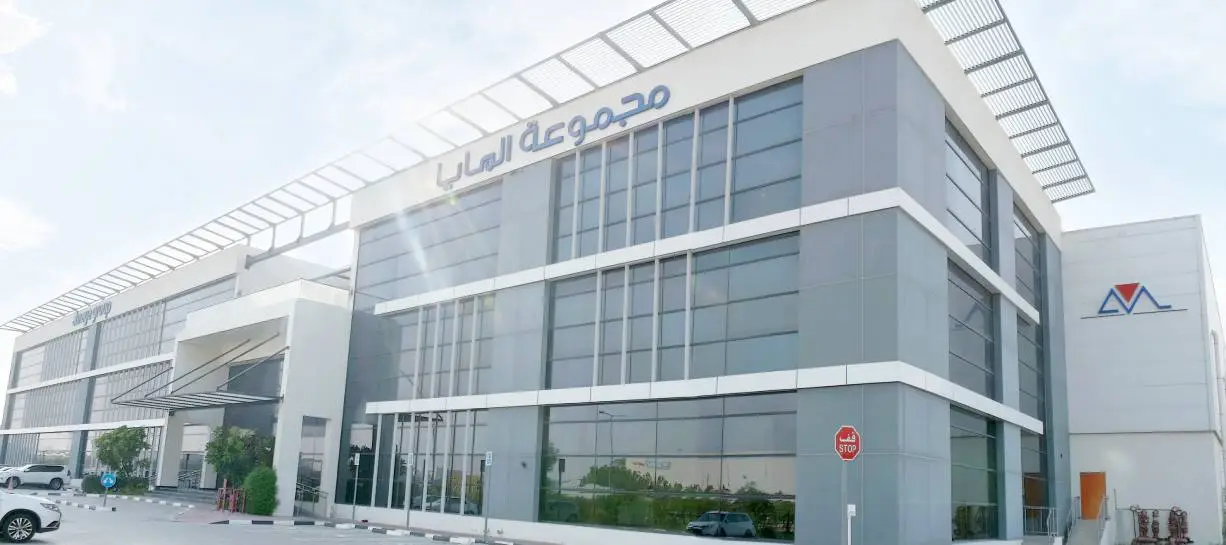 Exterior view of Al Maya Group headquarters in UAE
